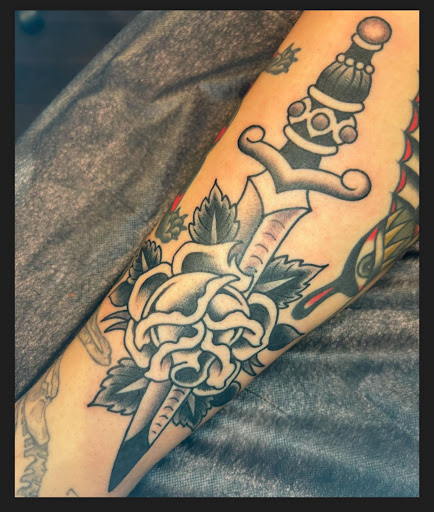 Explore nurse tattoos ideas, creative tattoo ideas in Bozeman, available at Aether Tattoo Club