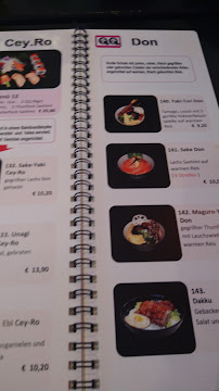 QQ Sushi Lounge à Heilbronn menu