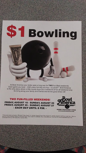 Bowling Alley «Bowl America Inc», reviews and photos, 10333 San Jose Blvd, Jacksonville, FL 32257, USA