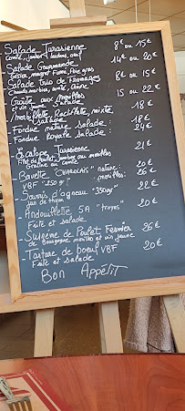 Restaurant Restaurant de la Fromagerie à Les Rousses - menu / carte