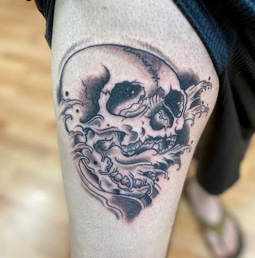 Explore basketball tattoo ideas small, creative tattoo ideas in Benton, available at Spectrum Tattoo