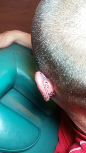 Explore boyfriend name tattoo ideas, creative tattoo ideas in Milford, available at Golden Hammer Tattoo Studios