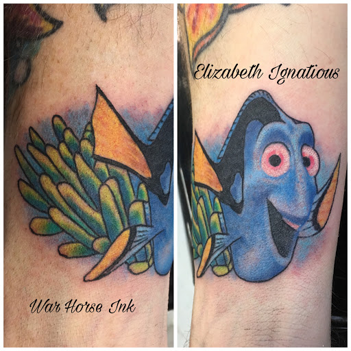 Explore edgy tattoo ideas, creative tattoo ideas in Kent, available at War Horse Ink