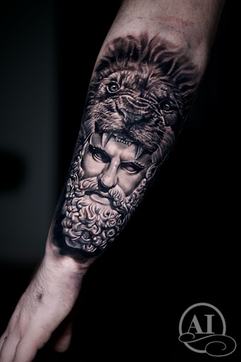 Explore arm florida tattoo ideas, creative tattoo ideas in Katy, available at Artistic Impressions Tattoo Studio