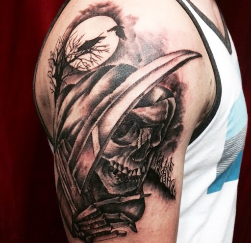 Explore tattoo cover up ideas flowers, creative tattoo ideas in San Diego, available at Sideshow Tattoo and Piercing