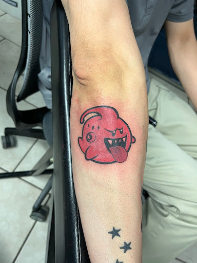 Explore hockey tattoo ideas, creative tattoo ideas in Dallas, available at Wonderland tattoo and piercing