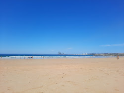 Praia de Sao Torpes'in fotoğrafı düz ve uzun ile birlikte