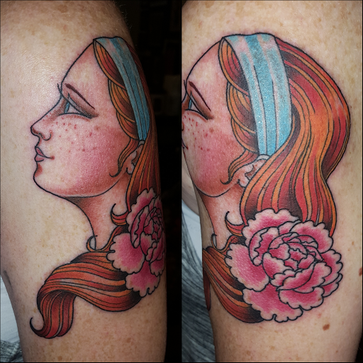 Explore faith based tattoo ideas, creative tattoo ideas in Providence, available at The Torchbearer Tattoo