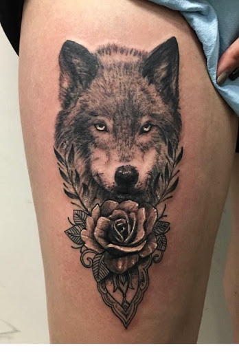 Explore black power tattoo ideas, creative tattoo ideas in Parker, available at Sublime Colorado Body Mod And Tattoo