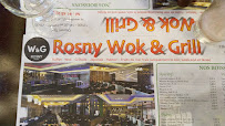 ROSNY WOK GRILL à Rosny-sous-Bois menu