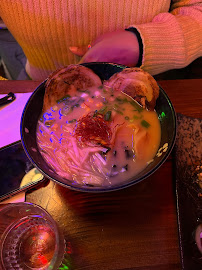 Soupe du Restaurant de nouilles (ramen) Subarashi ramen 鬼金棒 à Paris - n°14