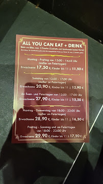 Menu / carte de Taipan Mering Mongolischer Grill à Mering