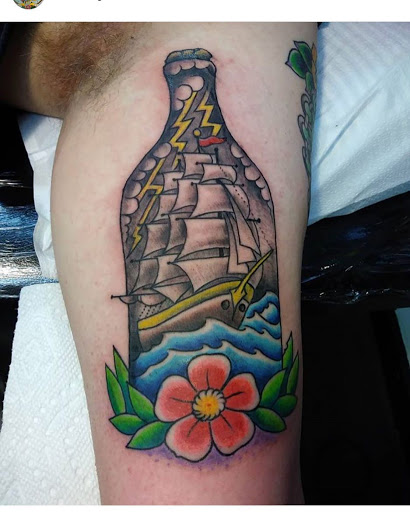 Explore peaky blinder tattoo ideas, creative tattoo ideas in Sacramento, available at American Graffiti Tattoo & Piercing