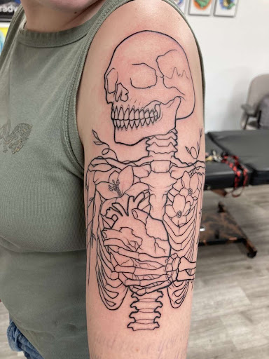 Explore amy winehouse tattoo ideas, creative tattoo ideas in Dayton, available at Modified Skin Tattoos