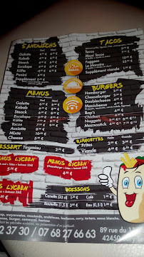 Carte du Taco’s Party à Sury-le-Comtal