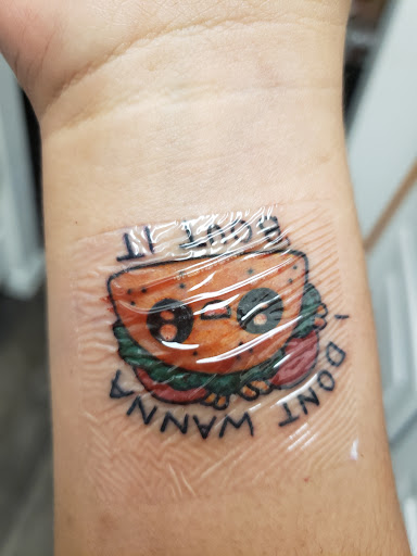 Explore scorpio constellation tattoo ideas, creative tattoo ideas in Houston, available at Orlandos Tattoo Studio