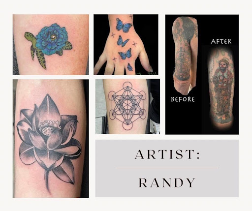 Explore tattoo ideas for a name cover up, creative tattoo ideas in Foley, available at Symbolic Ink Tattoo Studio