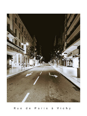 Rue de paris à Vichy