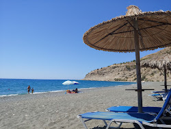 Mirtos beach'in fotoğrafı düz ve uzun ile birlikte
