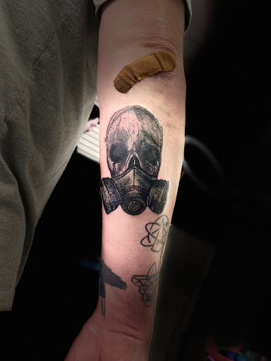 Explore lady thigh tattoo ideas, creative tattoo ideas in Paris, available at The Ink Gallery