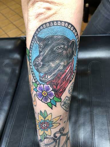 Explore blade runner tattoo ideas, creative tattoo ideas in Taos, available at Muerte Tattoo Taos