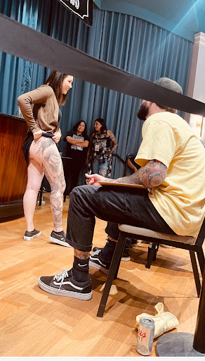 Explore cool christian tattoo ideas, creative tattoo ideas in Garden Grove, available at Red Blossom Art Studio