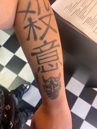 Explore tattoo ideas for women thigh, creative tattoo ideas in Lanoka Harbor, available at Fine Lines Body Art Studio