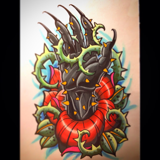 Explore mufc tattoo ideas, creative tattoo ideas in Dekalb, available at Proton Tattoo