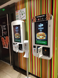 Menu du McDonald's à Paris