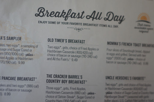 American Restaurant «Cracker Barrel Old Country Store», reviews and photos, 3954 Grandview Dr, Simpsonville, SC 29680, USA