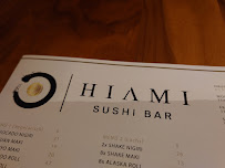 HIAMI Sushi Bar à Stuttgart menu