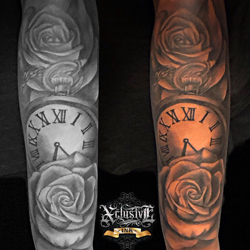 Explore small raven tattoo ideas, creative tattoo ideas in Starkville, available at Xclusive Ink Tattoo Company