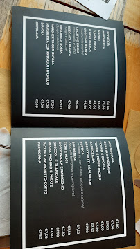 Menu / carte de Ferro54.0 à Rome