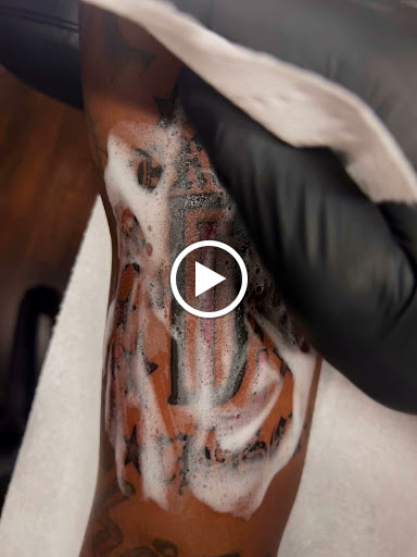 Explore cleavage tattoo ideas, creative tattoo ideas in Douglasville, available at Long Island Ink Tattoo & Piercing