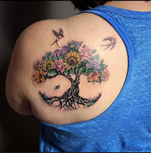Explore trauma tattoo ideas, creative tattoo ideas in Asheboro, available at Wonderland Tattoo