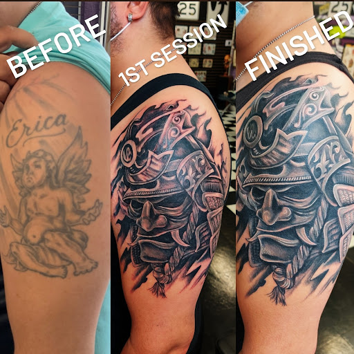 Explore partner tattoo ideas, creative tattoo ideas in Raleigh, available at Inkability Tattoo
