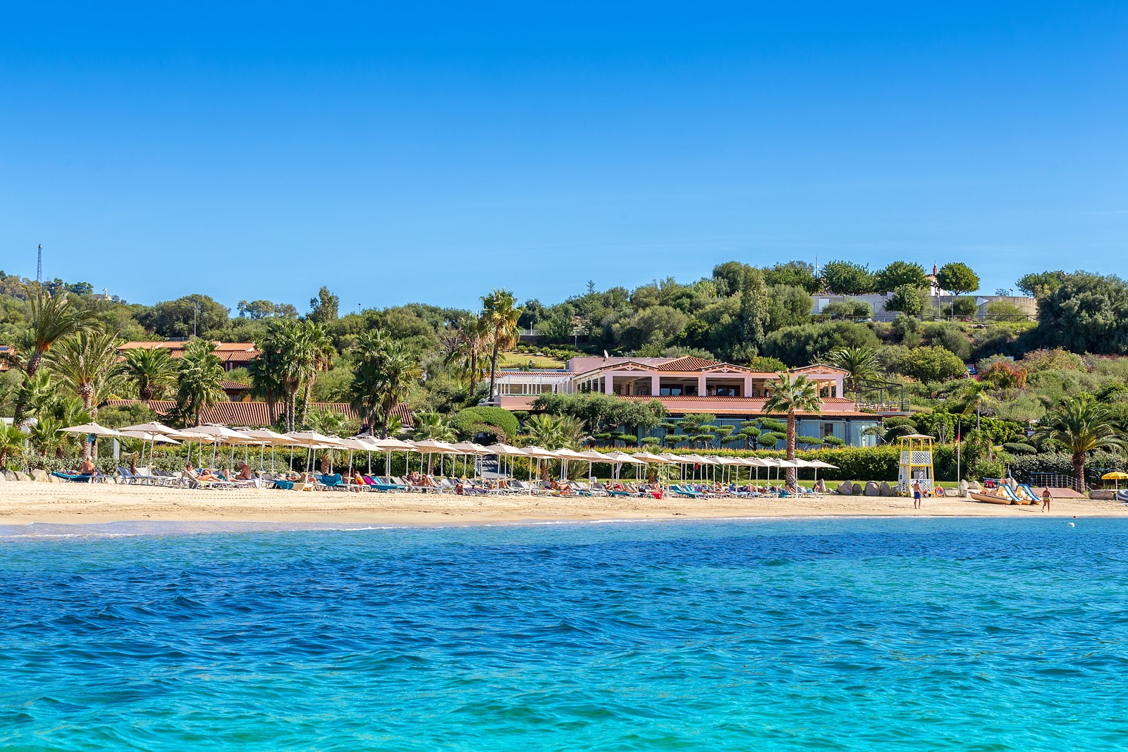 Foto von Spiaggia di Basaura mit lange, gerade küste