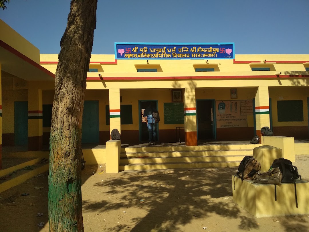 राजकीय बालिका उच्च प्राथमिक विद्यालय, सरत