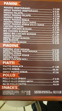 Kebab Elia Kebab & Pizza Ospitaletto (bs) à Ospitaletto (le menu)