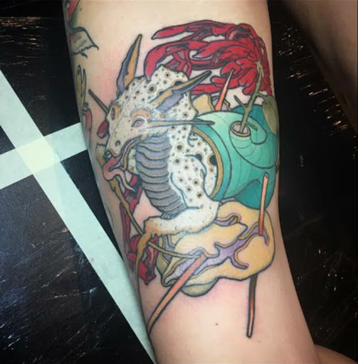 Explore loon tattoo ideas, creative tattoo ideas in Stevens Point, available at Black Rabbit Tattooing