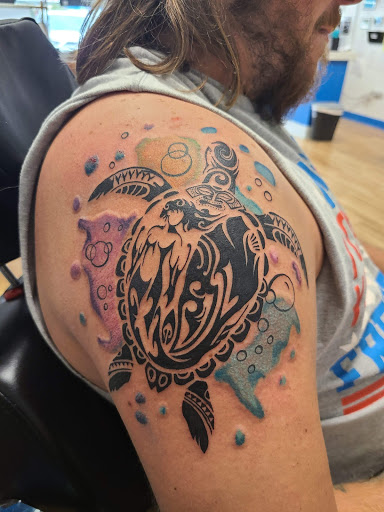 Explore anklet tattoo ideas, creative tattoo ideas in Ocean Springs, available at Heart & Daggers Tattoo Studio LLC