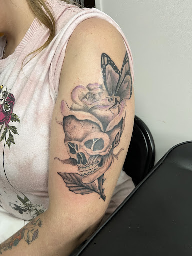 Explore tattoo half sleeve sketches ideas, creative tattoo ideas in Lansing, available at CDM Inked Studio