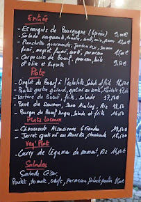 Menu / carte de Les P'tites Cocottes à Strasbourg