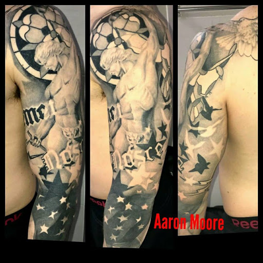 Explore symbol tattoo ideas, creative tattoo ideas in Colorado Springs, available at West Side Tattoo