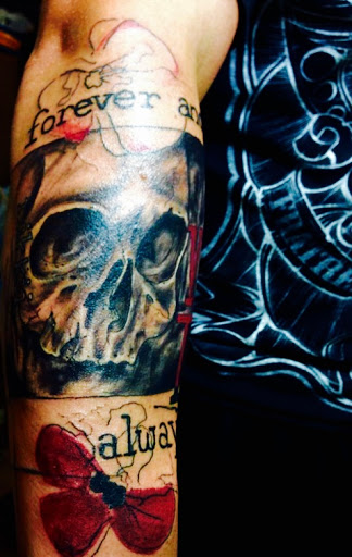 Explore st christopher tattoo ideas, creative tattoo ideas in Lake Havasu City, available at 303Tattoo