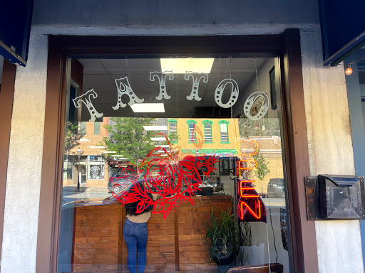 Explore afro samurai tattoo ideas, creative tattoo ideas in Glenwood Springs, available at Spyder Rose Tattoo