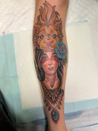 Explore ukrainian tattoo ideas, creative tattoo ideas in Summerville, available at Blackwater Tattoo Co.