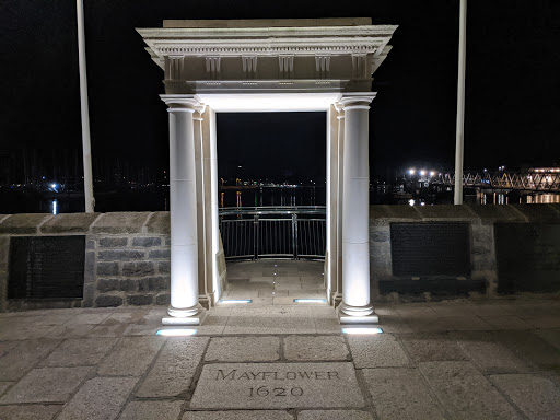 Mayflower Steps Memorial Plymouth