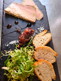 Foie gras du Restaurant français la planque de l'éveque vue cathédrale Saint Cécile à Albi - n°1