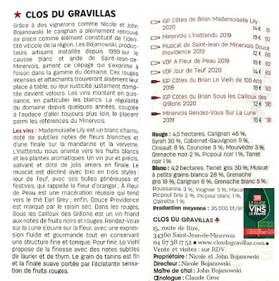 clos du gravillas à Saint-Jean-de-Minervois